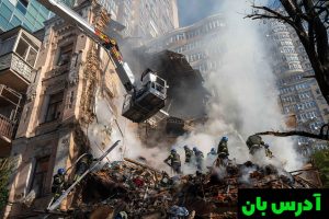 پیامد حمله روسیه با پهپادهای ایرانی به کیف در اکتبر 2022