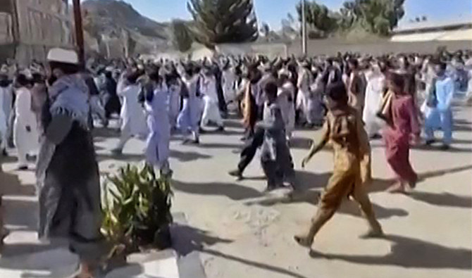 تظاهرات صدها نفر در زاهدان ایران چند هفته پس از «جمعه خونین»